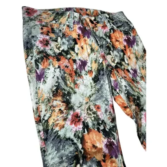 Philosophy Republic Women’s Watercolor ART Skinny Jeans, Size 6 - Picture 4 of 8